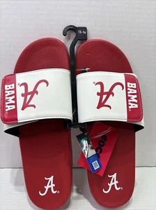 Alabama Herren Schuhe 13-14 purpurrot Gezeiten Schlappen Bama Flip Flop Sandalen verstellbar SEC - Bild 1 von 11