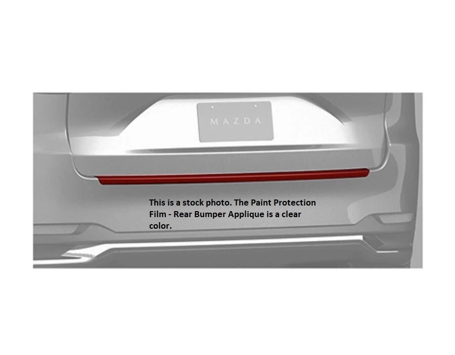 Película de protección de pintura Mazda CX-90 - Aplique de parachoques trasero KMV6V4130 Foto 1 de 1