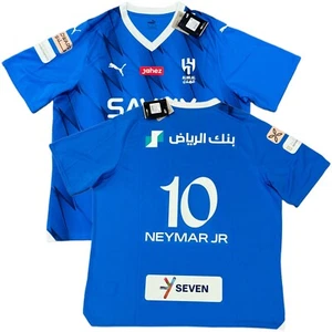 2023/24 Al Hilal Home Jersey #10 Neymar Jr 2XL PUMA Saudi Pro League NEW - Picture 1 of 15