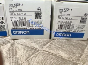Omron H3CR-A In Box 0-1.2 Sec 100-240VAC Free Shipping 1PCS New Brand - Picture 1 of 3
