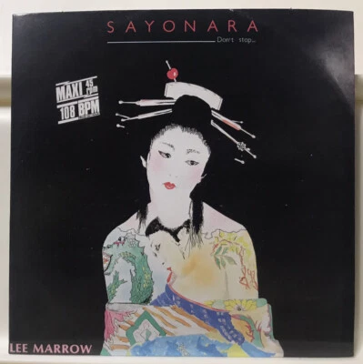 RARE Maxi Single CD Card Sleeve Lee Marrow Sayonara Don’t Stop Vocal & Short Ver Foto 1 de 2
