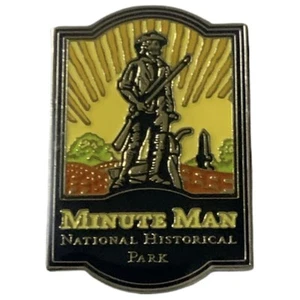 Minute Man National Historical Park Reise Souvenir Pin - Bild 1 von 2