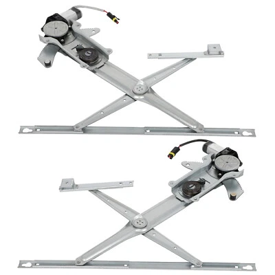 For 1993-1998 Jeep Grand Cherokee ZJ Front Power Window Regulator w/ Motor New - Image 1 of 4