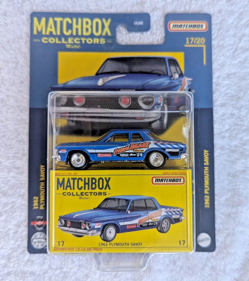 2022 Matchbox Collectors Superfast #17 1962 Plymouth Savoy New SEE VIDEO - Image 1 of 1