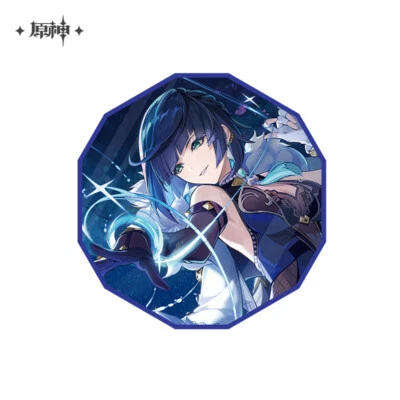 Official Anime Genshin Impact Yelan Quicksand Cup Mat Coaster Ornaments Gift - Image 1 of 2