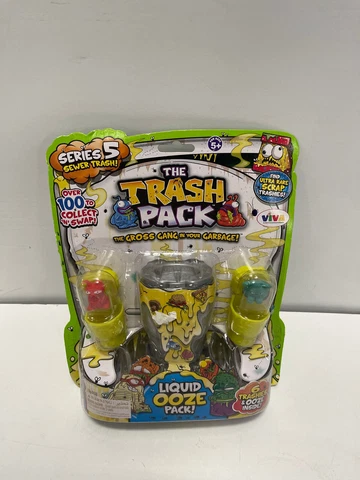 The Trash Packs Liquid Ooze Pack Series 5 with 6 Trashies Random Figures Cover