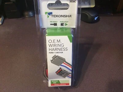 Controlador de frenos Tekonha O.E.M. Arnés de cableado Ford Lincoln 3036C Foto 1 de 3