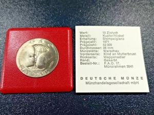 FAO moneda POLONIA 10 ZLOTYCH 1971 - Foto 1 di 3