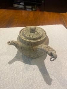 Rare top antique banka porcelain Japanese teapot, Meiji period Japanl - Picture 1 of 16