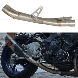 Yamaha YZF R1 R1M Auspuff Mid Link Sammlerrohr 2015 - 2024 - Bild 1 von 5