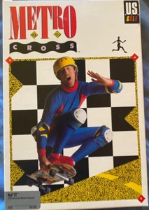 Metro Cross Atari 1040/520 ST NEW Disk By U.S. Gold - Picture 1 of 3