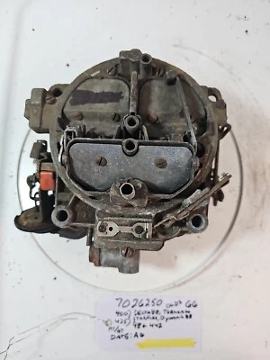 Carburador original vintage 7026250 A6 Oldsmobile Delta Toronado Starfire 1966 Foto 1 de 4
