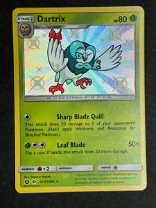 Dartrix SV3/SV94 Destinos Ocultos Bebé Brillante Raro Pokemon Juego de Cartas Coleccionables Casi Nuevo/Como Nuevo - Imagen 1 de 3
