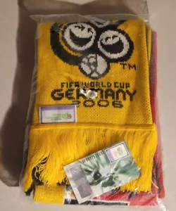FIFA WORLD CUP GERMANY 2006 - GERMANY SCARF - OFFICIAL LICENSED PRODUCT - SEALED - Picture 1 of 5