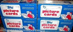 TOPPS VENDING BOX lot 1987 1988 1989 1990 2,000 baseball cards 34-37yrs old $89 - Picture 1 of 1