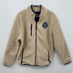 Chaqueta Sherpa de manga larga con cremallera completa talla L marca Milwaukee Brewers MLB para hombre '47 - Imagen 1 de 11