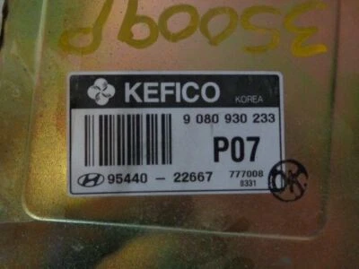 Chasis transmisión ECM tablero izquierdo compatible con 98-99 ACCENT 163247 Foto 1 de 3