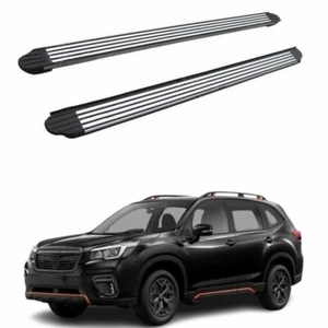 2PCS Fits for Subaru Forester 2019-2023 running boards side steps bars - Picture 1 of 11