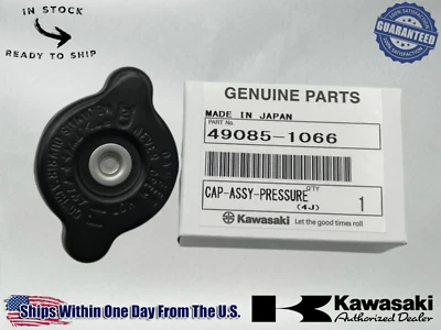 Kawasaki Genuine OEM 1983-2023 RADIATOR CAP-FITS MANY MODELS 49085-1066 - Image 1 of 4