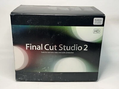 Apple Mac Final Cut Studio 2 Academic Manuals Audio Video Production HD Academic - Image 1 of 4