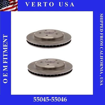 Rear Brake Rotors For Chevrolet Corvette 1997 1998 1999 2000 2001 2002 to 2004 - Image 1 of 2