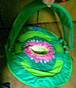 SWIM WAY~GALLEGGIANTE PRIMAVERA per bambini con baldacchino~disegno floreale - Foto 1 di 7