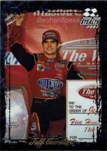 Press Pass Stealth Gold Holofoil Foil 2001 #G60 #60 Jeff Gordon - Imagen 1 de 1