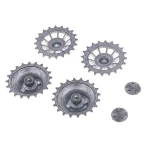 4x Metal Driving Wheel for 1/16 3818-1 RC Tank Parts Accessory - Picture 1 of 10