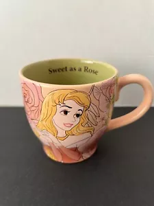 DISNEY Princess Aurora Sweet as a Rose Sleeping Beauty Coffee Cup Mug 17oz - Picture 1 of 6