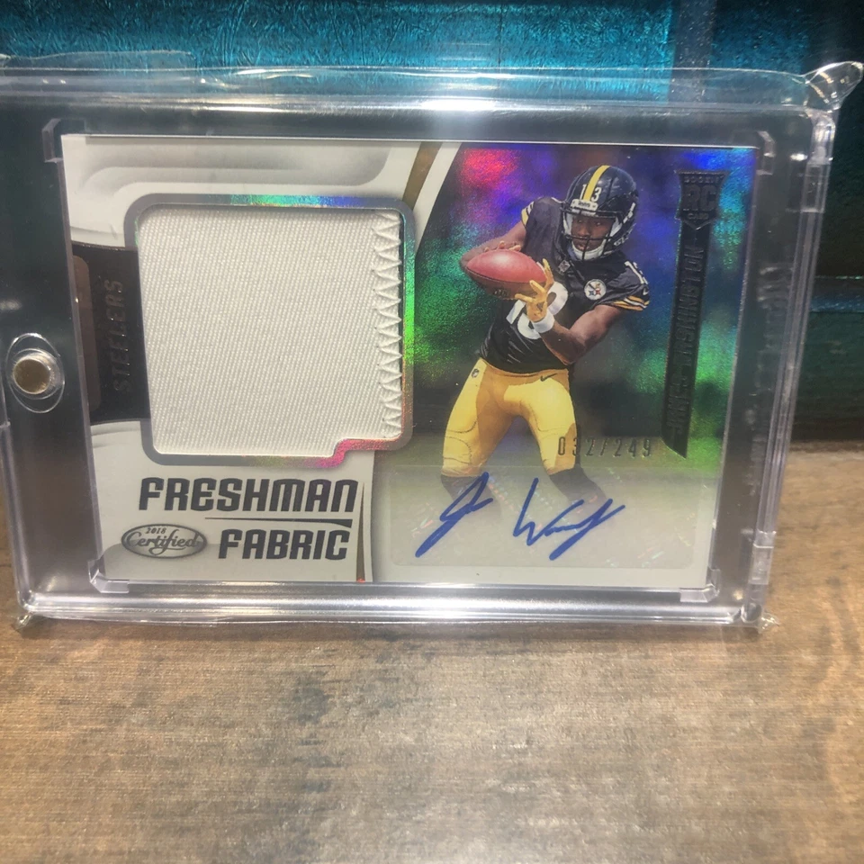 2021 Certified - James Washington RC (#228) - Freshman Fabrics RPA /249 🔥 - Image 1 of 2