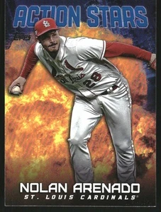 2023 Topps Update Action Stars Blue #AS21 Nolan Arenado - Picture 1 of 2