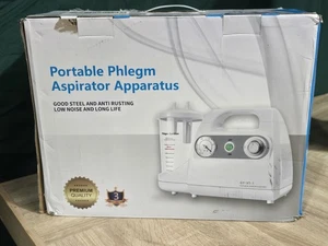 Tragbare medizinische Vakuum Aspirator Maschine Notfall Dental Schleim Sauger Einheit - Bild 1 von 5