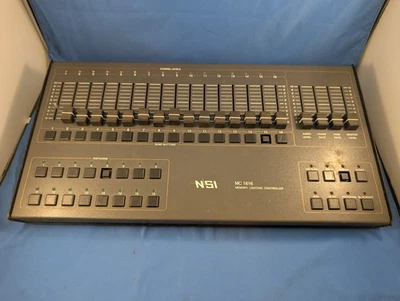NSI MC 1616 16-Channel Memory Lighting Controller Console NO ACCESSORIES - Image 1 of 2