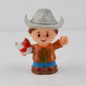 Fisher Price Little People Farmer Figure with Chicken - Replacement Excellent - Picture 1 of 5