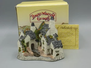 David Winter Cottage The Fisherman's Wharf con caja 1983 - Imagen 1 de 10