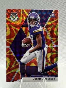2020 Mosaic Justin Jefferson Reactive Gold Rookie (RC) - Bild 1 von 2