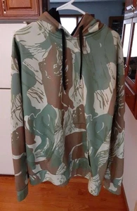 OAF Nation Camo Hoodie Herren Gr. XL Woodland Camo Kapuzenpullover  - Bild 1 von 5
