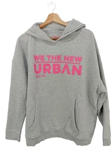 Sudadera con capucha Mujeres Talla EU 44 gris claro-rosa look casual - Imagen 1 de 5