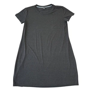 Free Fly Damen A-Linie T-Shirt Kleid Größe L grau Bambus Viskose weich Freizeit - Bild 1 von 9