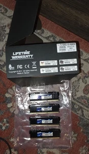 🥗G.Skill RIPJAWS Z 16GB (4X4GB) PC3-19200 DDR3-2400 RAM F3-19200CL11Q-16GBZHD - Picture 1 of 5