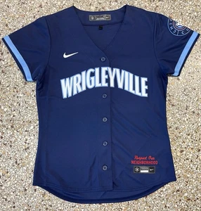 CHICAGO CUBS Wrigleyville CITY CONNECT Nike MLB Baseball Trikot DAMEN SMALL - Bild 1 von 11
