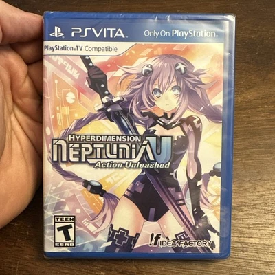 Hyperdimension Neptunia U: Action Unleashed (PlayStation PS Vita) New & Sealed - Image 1 of 4