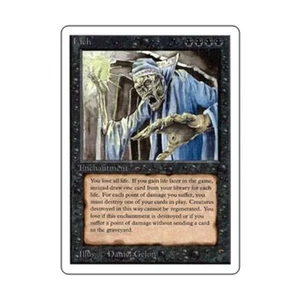 WOTC MtG Unlimited Lich (R) VG - Picture 1 of 1