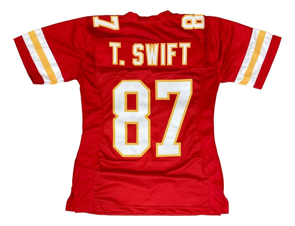 Camiseta de fútbol Taylor Swift Kansas City roja para mujer talla mediana Foto 1 de 1