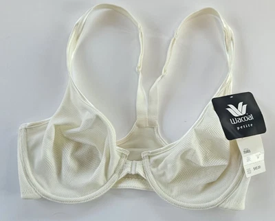 Sujetador con aros para mujer Wacoal Petite 32C marfil cierre frontal 75403 nuevo con etiquetas Foto 1 de 3