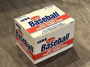 1986 Fleer Update Baseball Complete Set #U1-132 Bonds Canseco RC IN FACTORY BOX! - Picture 1 of 3