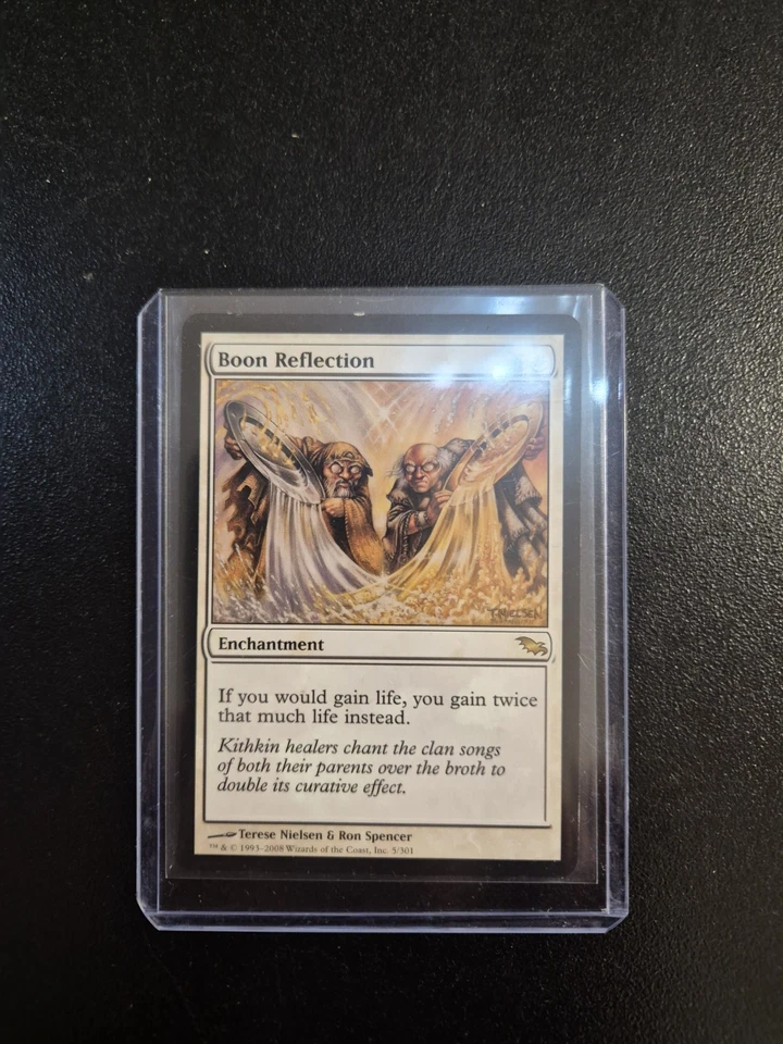 Boon Reflection – Shadowmoor – MTG Rare – Life Gain Doubler – Lightly Played - Image 1 of 1