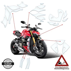 Lackschutzfolie passend für Ducati Streetfighter  V4 SP 2022 klar - Bild 1 von 5