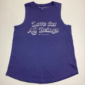 Camiseta sin mangas Spiritual Gangster Love for all bees PurpleMuscle para mujer pequeña S Yoga Gimnasio - Imagen 1 de 8