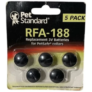 Baterías de repuesto compatibles con Petsafe RFA-188 (paquete de 5) - Imagen 1 de 2